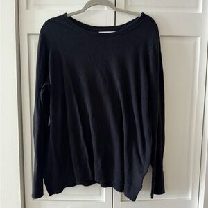 Amazon Essentials Black Crewneck Sweater XXL Cotton Modal Blend